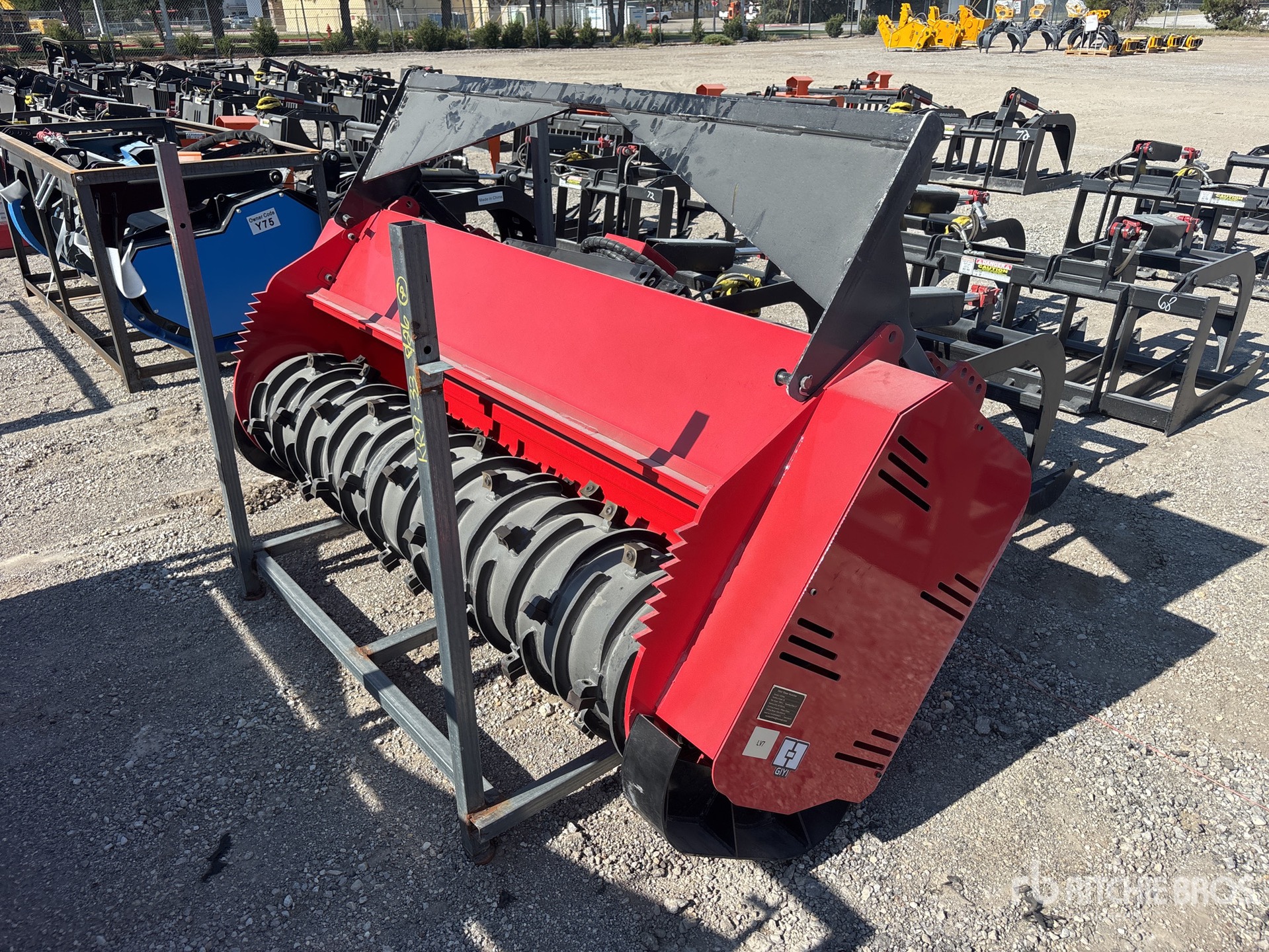 2026 GIYI GY-72pro 72 in Skid Steer Mulcher (Unused)
