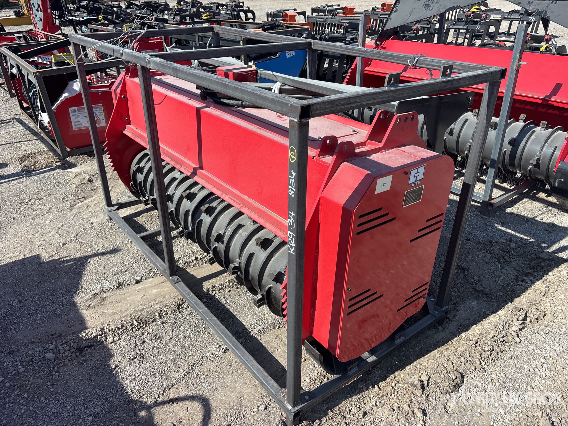2026 GIYI GY-72pro 72 in Skid Steer Mulcher (Unused)