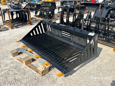 2026 GIYI GY-RB66 66 in Rock Bucket Godet pour chargeuse à différentiel (Unused)