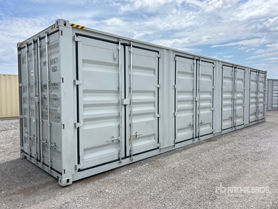 2026 40 ft High Cube Multi-Door Storage Container