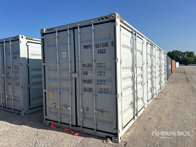 2026 40 ft High Cube Multi-Door Contenedor de almacenamiento (Unused)