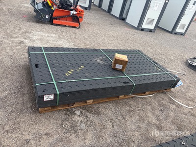 2026 SKLP SK-LJB12 Polyethylene Sheet Ground Protection Mats (Unused)