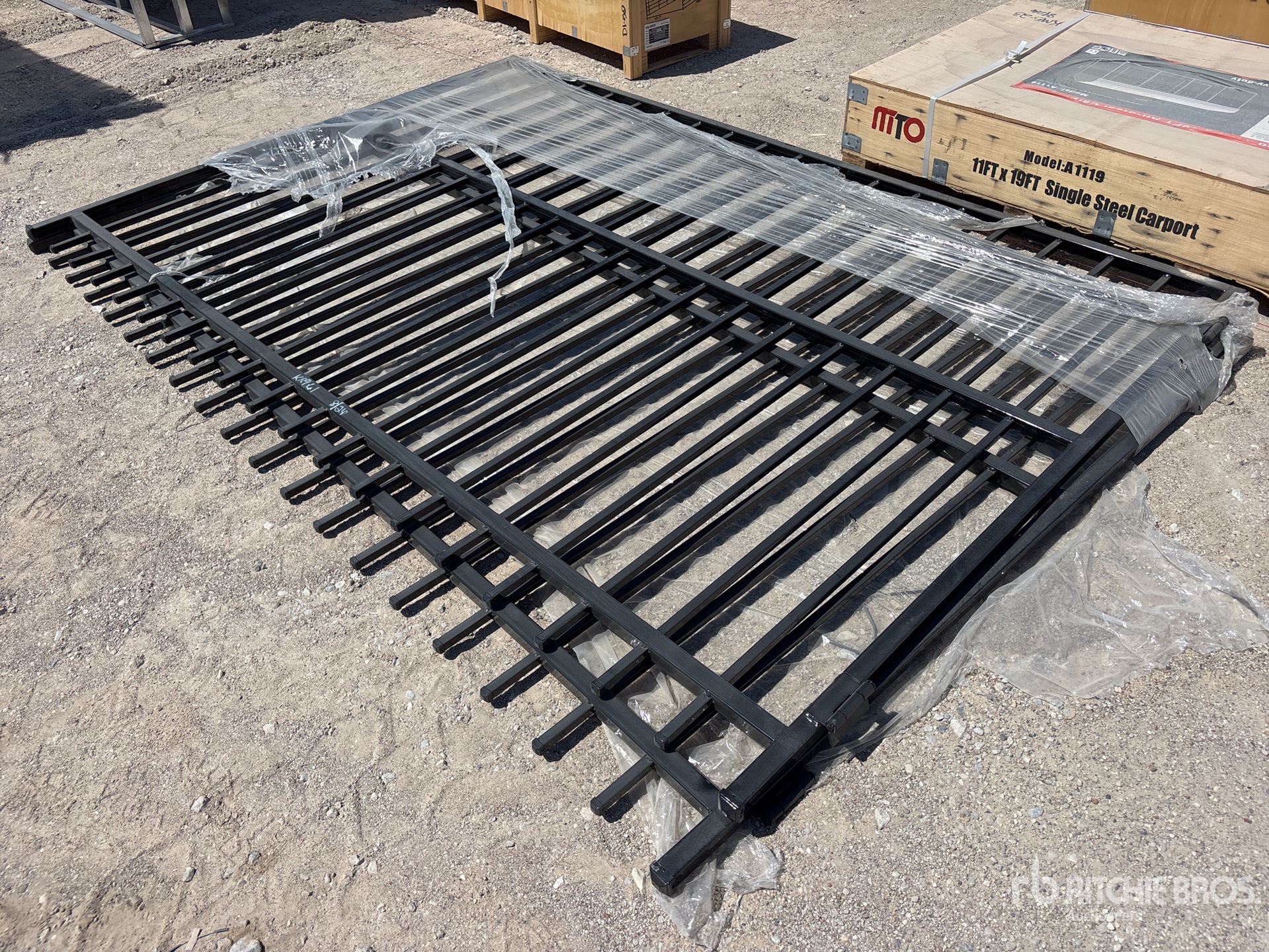 2026 SKLP SK-HLM20 20 ft x 6 ft Bi-Parting Driveway Gate (Unused)