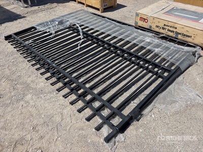 2026 SKLP SK-HLM20 20 ft x 6 ft Bi-Parting Driveway Gate (Unused)