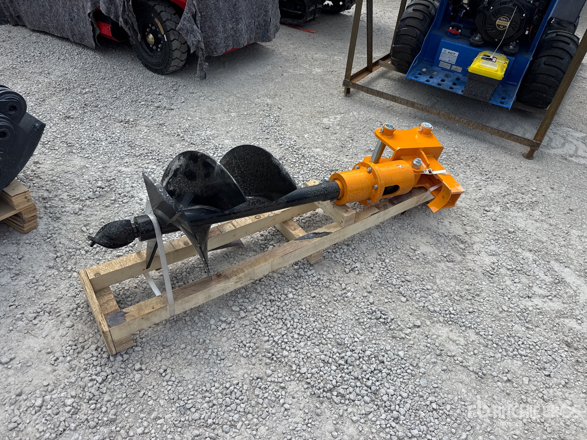 2026 GIYI 16 in Excavator Auger - Fits Cat 303 (Unused)