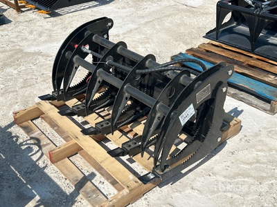 2026 GIYI GY-MCLG60 43 in Log Mini Grappin pour chargeuse à différentiel (Unused)