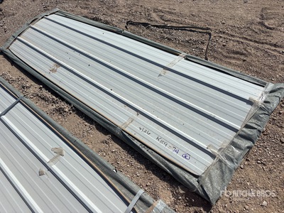 Quantity of (50) 2026 SKLP SK-XH50 10 ft Galvalume Panels (Unused)
