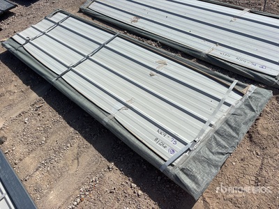 Quantity of (50) 2026 SKLP SK-XH50 10 ft Galvalume Panels (Unused)