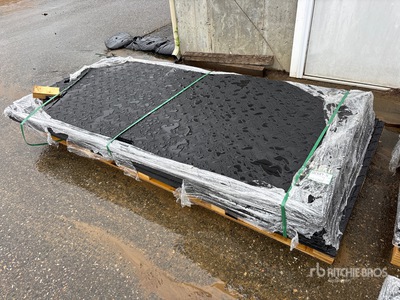 Quantity of (12) 2026 SKLP SK-LJB12 Polyethylene Sheet Ground Protection Mats (Unused)