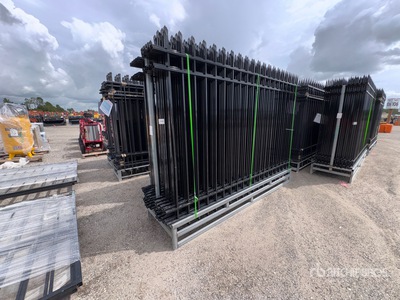 Quantity of (20) 2026 SKLP SK-N20 10 ft x 7 ft Powder Coated Clôture (Unused)