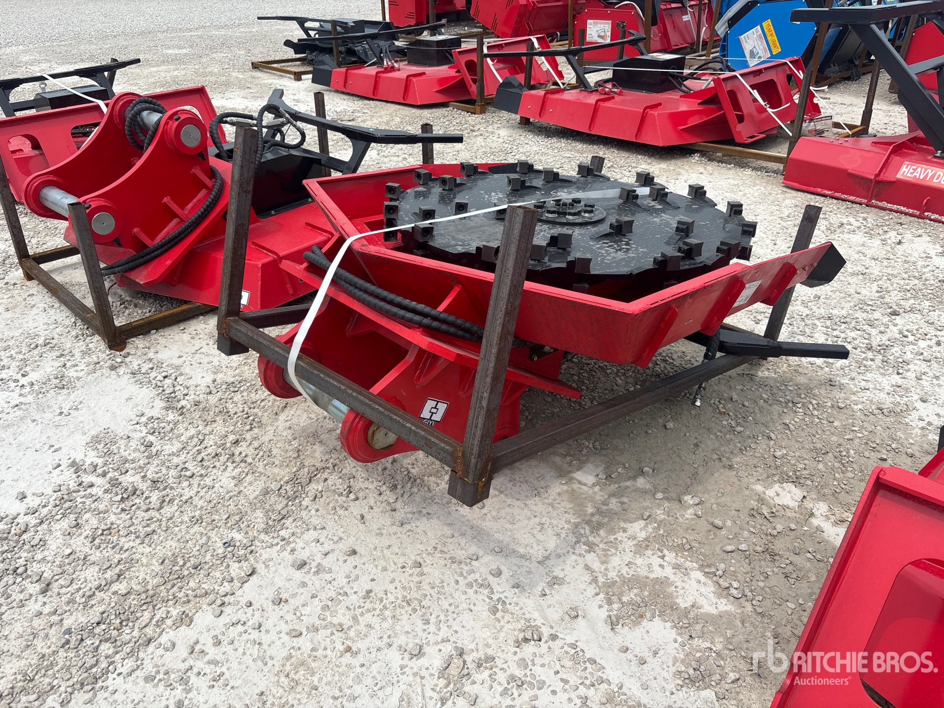 2026 GIYI 47 in Excavator Disc Mulcher (Unused)