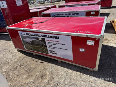 2026 SKLP SK-SC40 20 ft x 40 ft 40FTx20FTx14FT all steel carport Cochera (Unused)
