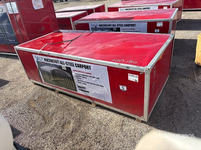 2026 SKLP SK-SC40 48FTx 30FTx 17FT Large Scale Storage Shed Carpas y componentes para carpas (Unused)