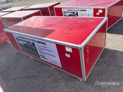 2026 SKLP SK-SC40 48FTx 30FTx 17FT Large Scale Storage Shed Carpas y componentes para carpas (Unused)