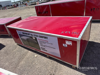 2026 SKLP SK-SC40 20 ft x 40 ft 40FT x 20FT x 14FT all steel carport Cochera (Unused)