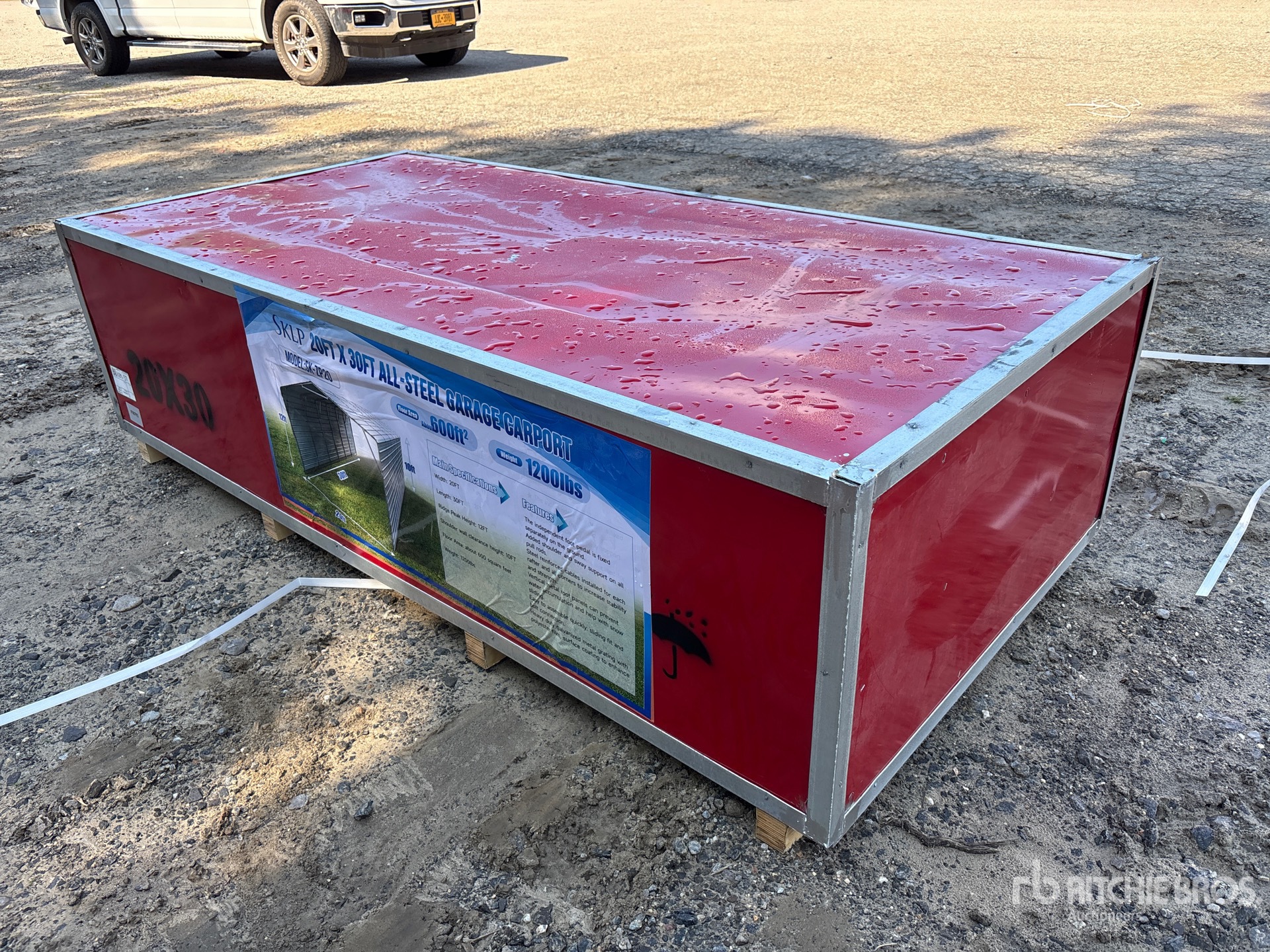 2026 SKLP SK-ZP20 20 ft x 30 ft Carport (Unused)