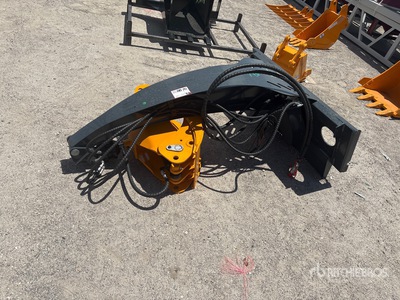 2026 GIYI GY-RG63 360°Rotating Skid Steer Grapple (Unused)