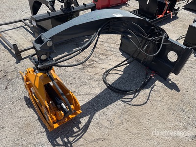 2026 GIYI GY-RG63 13 in 360°Rotating Skid Steer Grapple (Unused)