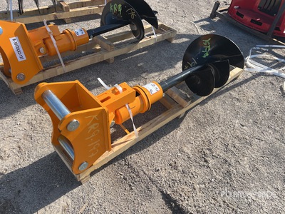 2026 GIYI 15.5 in Excavator Augers Ślimak koparki (Unused)