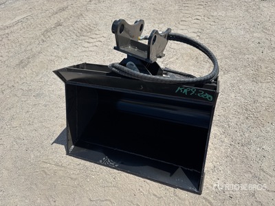 2026 GIYI GY-D5T 87 in Cleanup Tilting Excavator Bucket - Fits CAT (Unused)