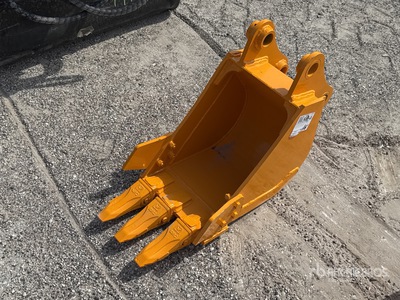 2026 GIYI GY-BK 12 in Digging Excavator Bucket - Fits Cat 303 (Unused)