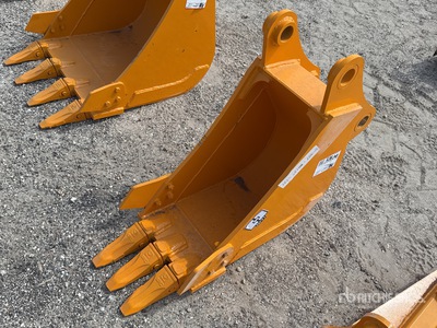 2026 GIYI GY-BK 12 in Digging Excavator Bucket - Fits Cat 307 (Unused)