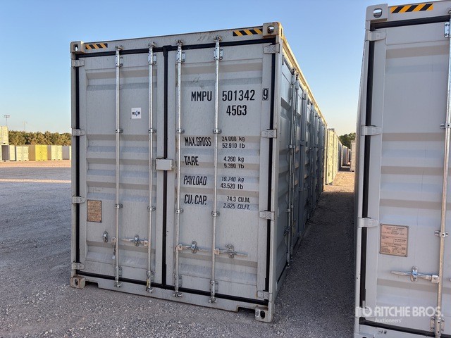 2026 40 ft High Cube Multi-Door Storage Container