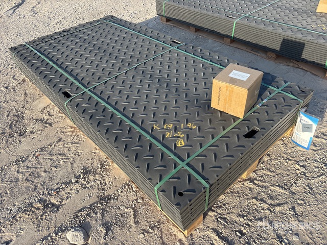 Quantity of (12) 2026 SKLP SK-LJB12 47 in x 95 in Polyethylene Sheet Ground Protection Mats (Unused)