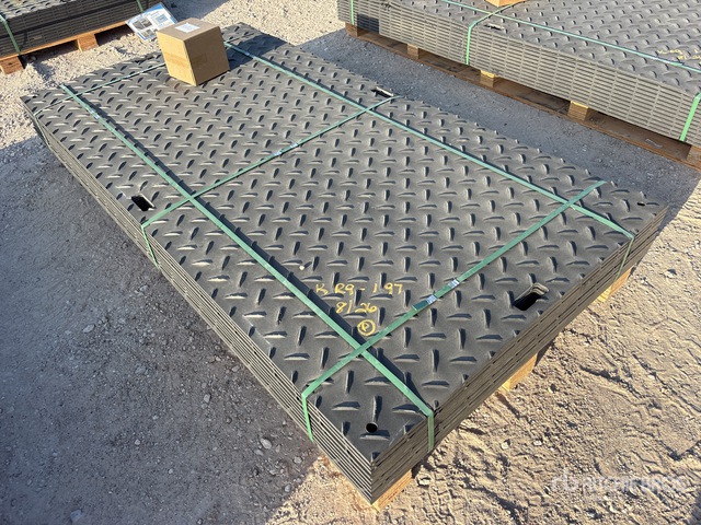 Quantity of (12) 2026 SKLP SK-LJB12 47 in x 95 in Polyethylene Sheet Ground Protection Mats (Unused)