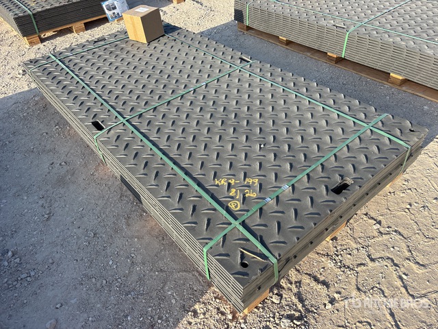 Quantity of (12) 2026 SKLP SK-LJB12 47 in x 95 in Polyethylene Sheet Ground Protection Mats (Unused)