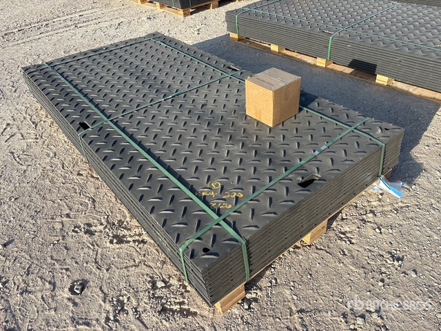 Quantity of (12) 2026 SKLP SK-LJB12 47 in x 95 in Polyethylene Sheet Ground Protection Mats (Unused)