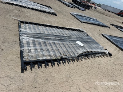 2026 SKLP SK-T20X 20 ft Wrought Iron Bi-Parting Portail d'entrée (Unused)