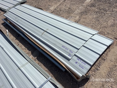 Quantity of (50) 2026 SKLP SK-XH50 10 ft Galvalume Panels (Unused)