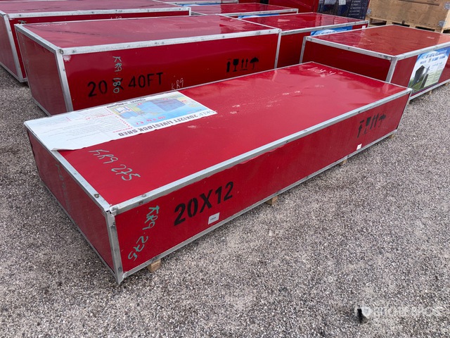 2026 SKLP SK-LS20 20 ft x 12 ft Metal Livestock Shelter Tents and Tent Components (Unused)