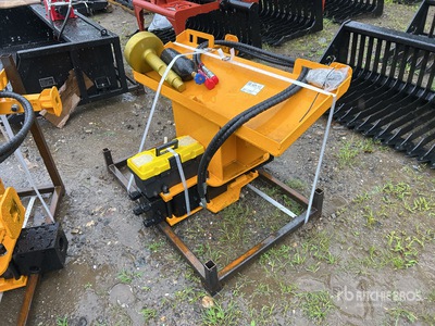 2026 GIYI GY-AD680 Skid Steer Post Driver (Unused)