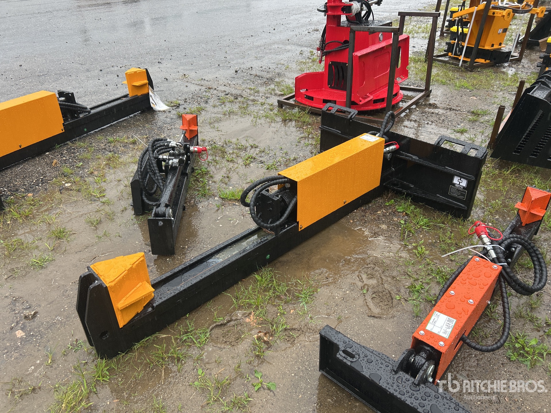 2026 GIYI GY-HLS82 Skid Steer Log Splitter (Unused)