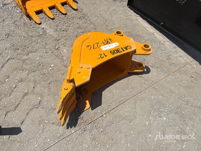 2026 GIYI GY-BK 12 in Digging Graafmachine Bak - Fits Cat 305 (Unused)