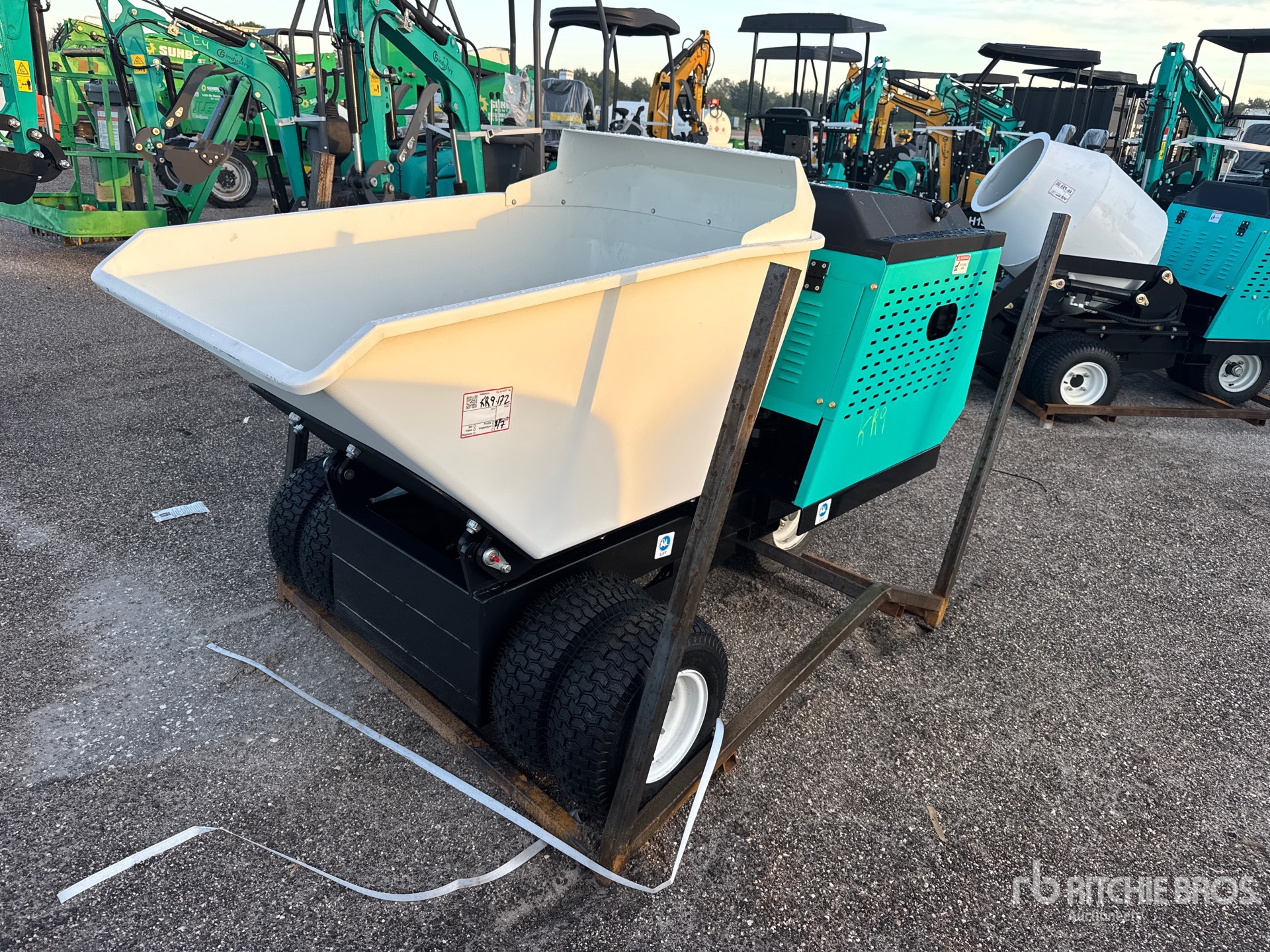 2026 SDLOOL SL-M1300 Walk-Behind Mini Wheel Dump Truck Dumper (Unused)