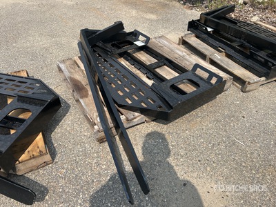 2026 GIYI GY-DHC 59 in Skid Steer Forks (Unused)