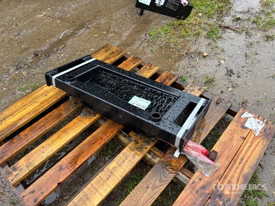 2026 GIYI GY-BF39 Mini Skid Steer Bale Fork スキッドステア付属部品 (Unused)