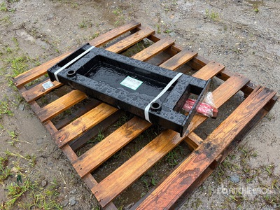 2026 GIYI GY-BF39 Mini Skid Steer Bale Fork スキッドステア付属部品 (Unused)