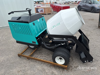 2026 SKLP SL-MT800 0.88 ton Mini Wheeled Mini Mixer Truck Chariot à béton (Unused)