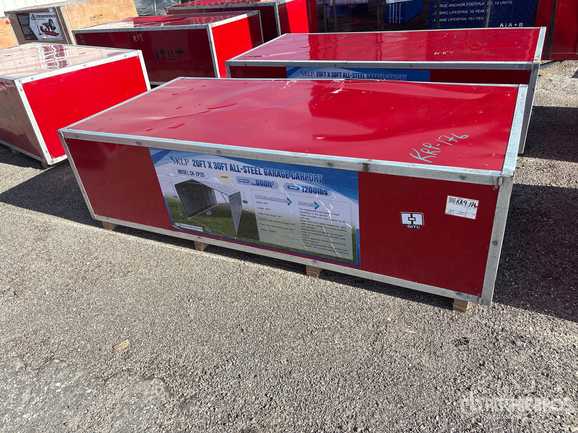 2026 SKLP SK-ZP20 Carport (Unused)