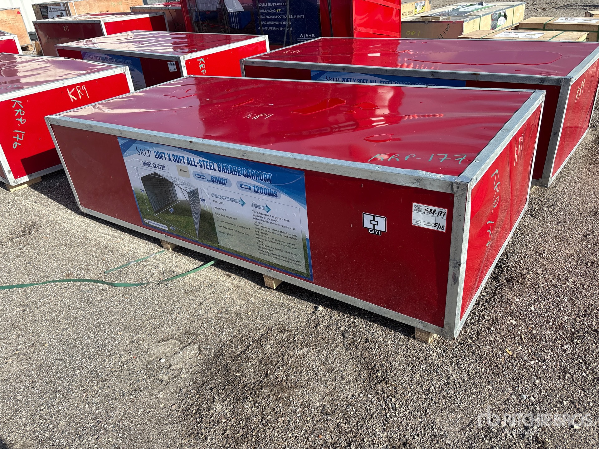 2026 SKLP SK-ZP20 Carport (Unused)