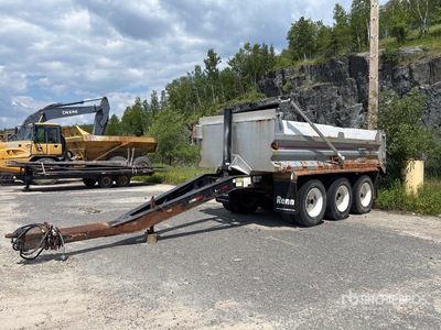 2012 Renn 17 ft Tri/A Tri/A Pup Dump Trailer