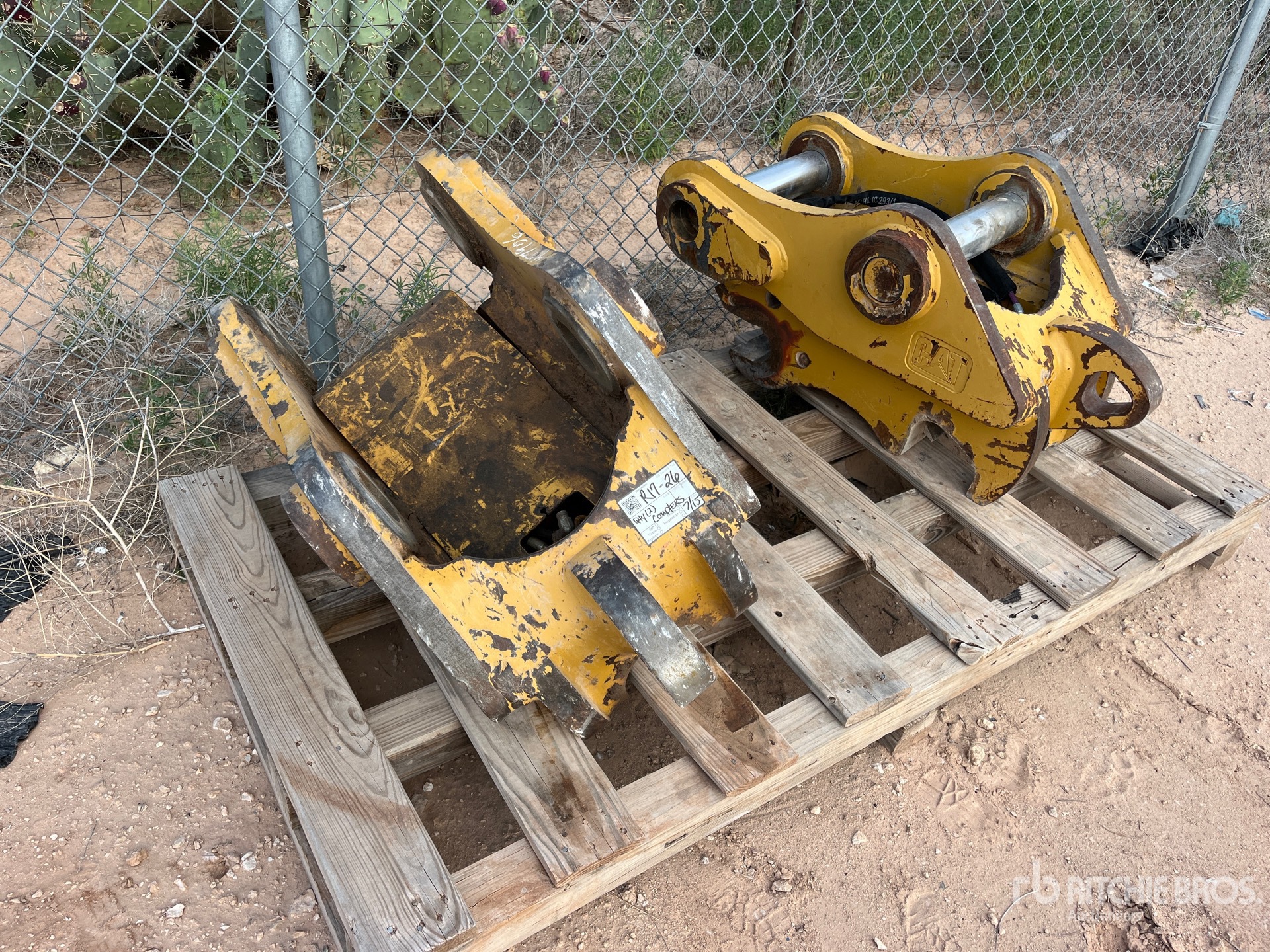 Quantity of (2) Excavator Coupler
