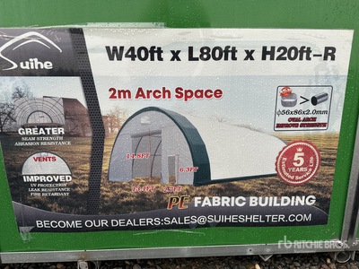 2026 Suihe 408020R-2M Storage Building (Unused)