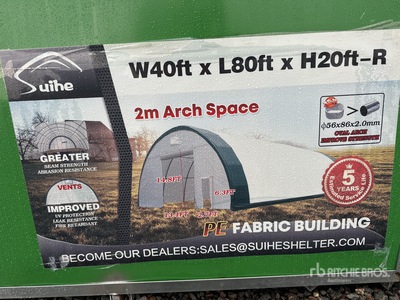 2026 Suihe 408020R-2M Storage Building (Unused)