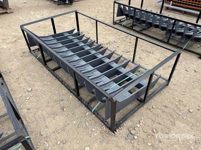 2026 TOFT ST-72 72 in Skid Steer Root Rake (Unused)