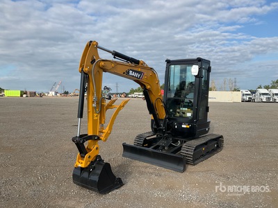 2026 Sany SY35U Mini Excavator (Unused)